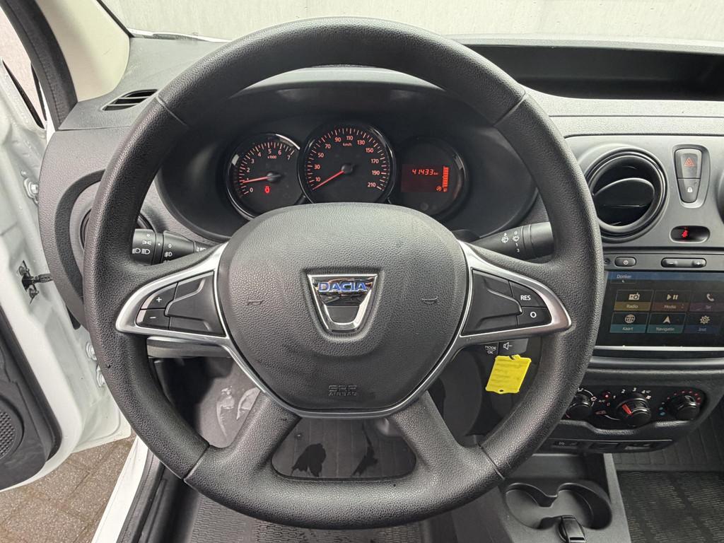 Dacia Dokker 1.5 Blue dCi 90 Essential / Trekgewicht 1200 Kg, Auto's, Stof, Gebruikt, Euro 6, Wit