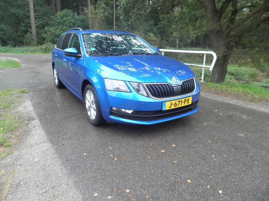 Skoda Octavia 1.0 TSI Greentech 115pk 2020 Blauw, Voorwielaandrijving, Zwart, Blauw, Origineel Nederlands