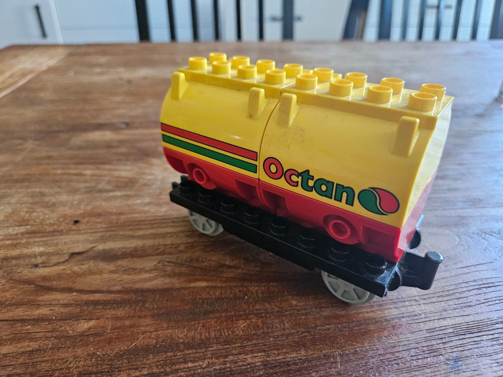 LEGO Duplo Octan Treinwagon - Tankwagon, Ophalen of Verzenden, Gebruikt, Overige merken