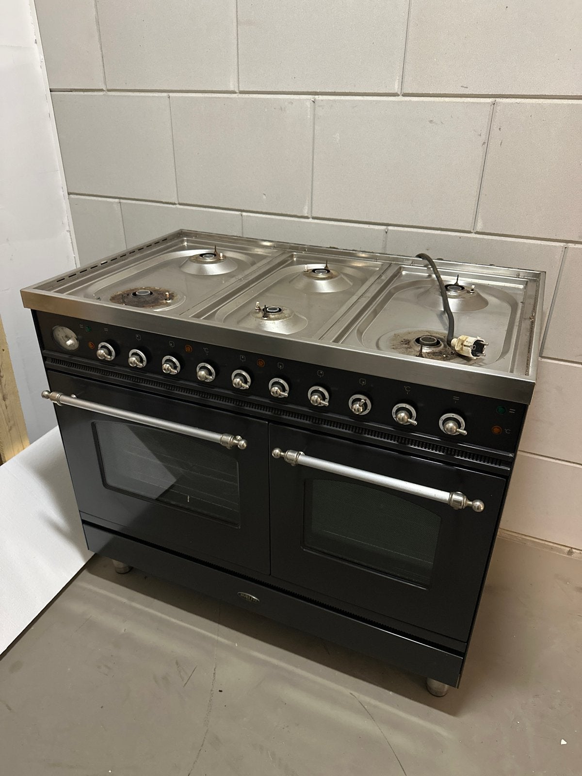 Boretti 6-pits gasfornuis - ontsteking defect, Witgoed en Apparatuur, Ophalen, 60 cm of meer, Gas, Niet werkend