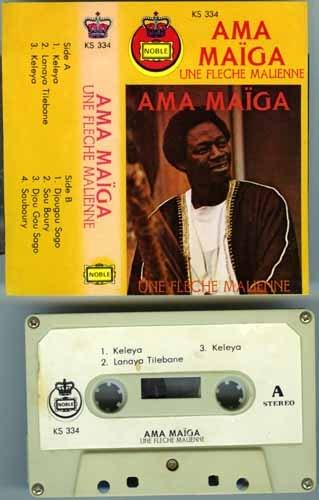 Une fleche Malienne - Ama Maiga, Wereldmuziek, 1 bandje, Ophalen of Verzenden, Zo goed als nieuw