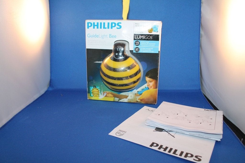 Philips nachtlampje Guidelight Bee, bewegingsensor. 4A30, Tweedehands verkoop, Tweedehands verkoop, Gebruikt, Ophalen of Verzenden