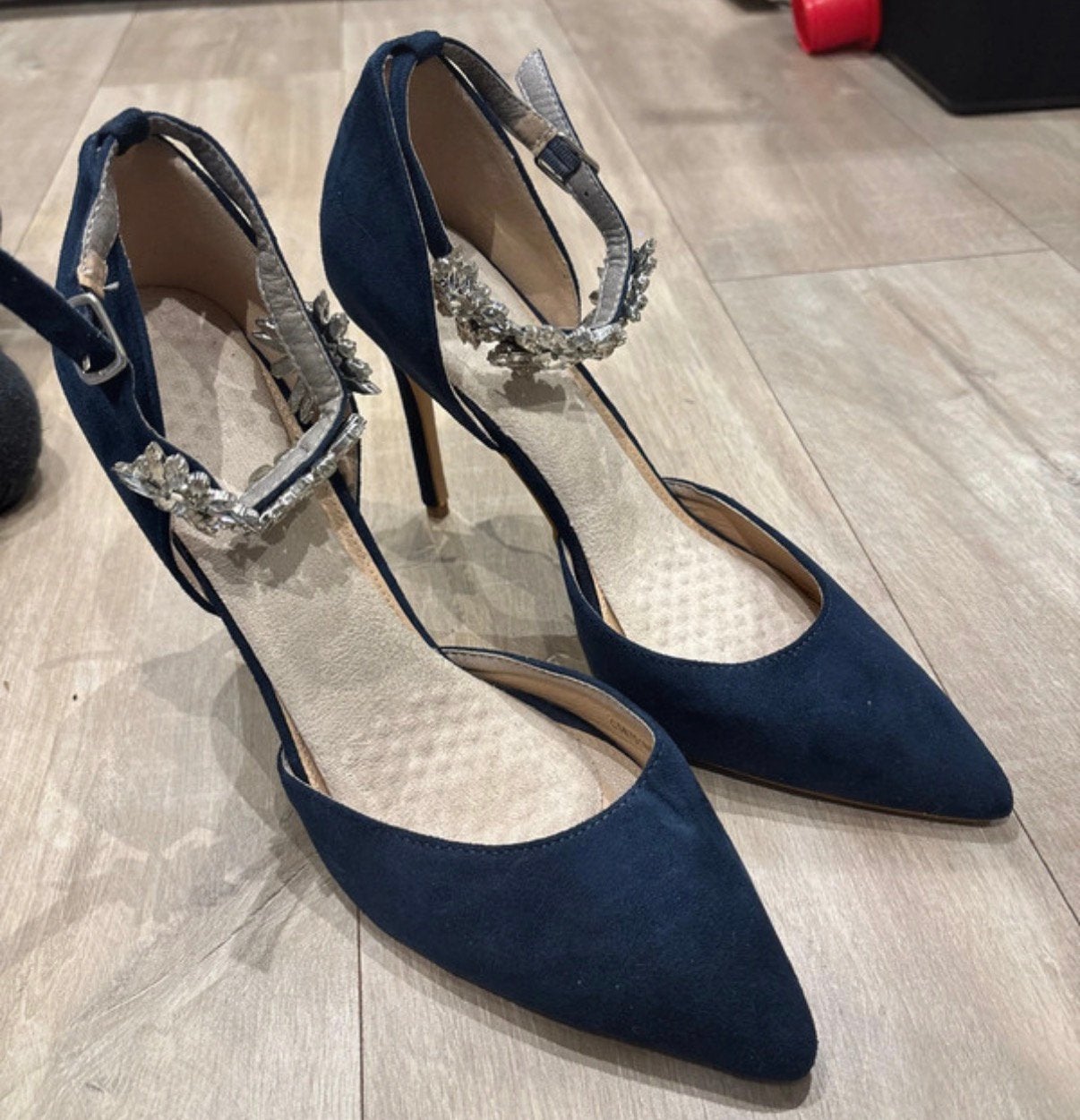 Mooie nette hakken, Kleding | Dames, Schoenen met lage hakken, Blauw, Ophalen of Verzenden, Gedragen