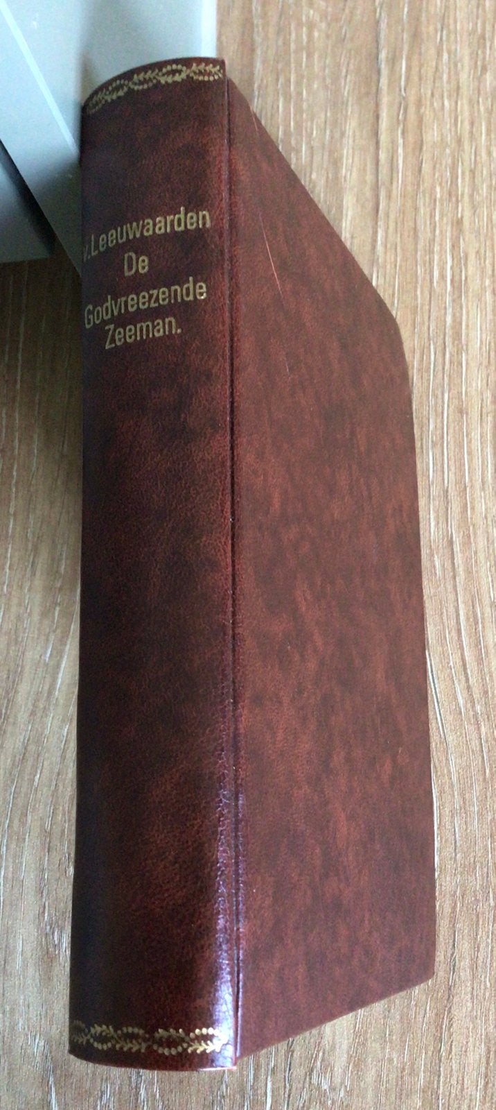 Van Leeuwaarden – De Godvreezende Zeeman – 1865 prachtstaat, Ophalen of Verzenden, Zo goed als nieuw, N.S. van Leeuwaarden, Christendom | Protestants