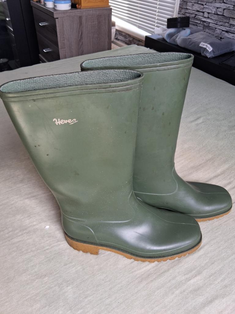 Regenlaarzen Hevea mt 38, Ophalen of Verzenden, Zo goed als nieuw, Laarzen