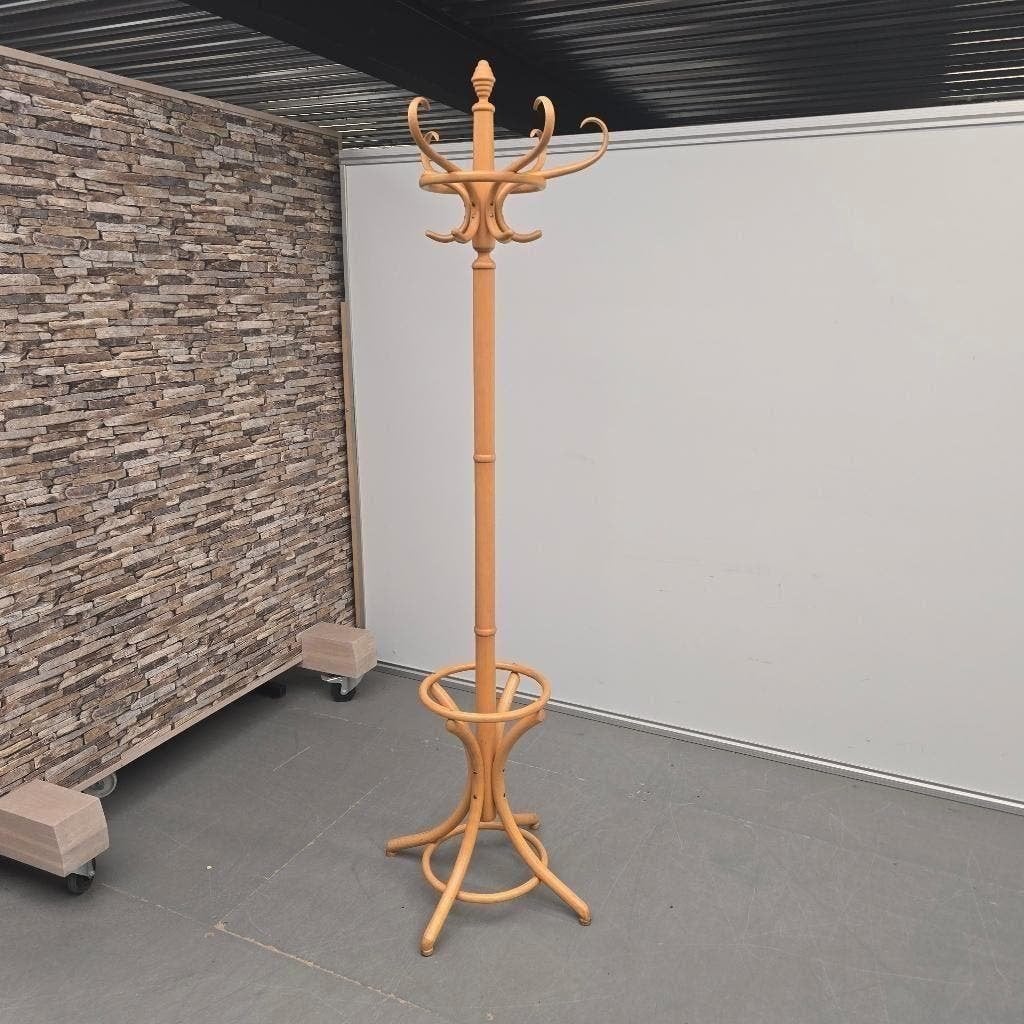 Staande houten kapstok - 200 cm, Ophalen, Gebruikt, Minder dan 100 cm, Staande kapstok