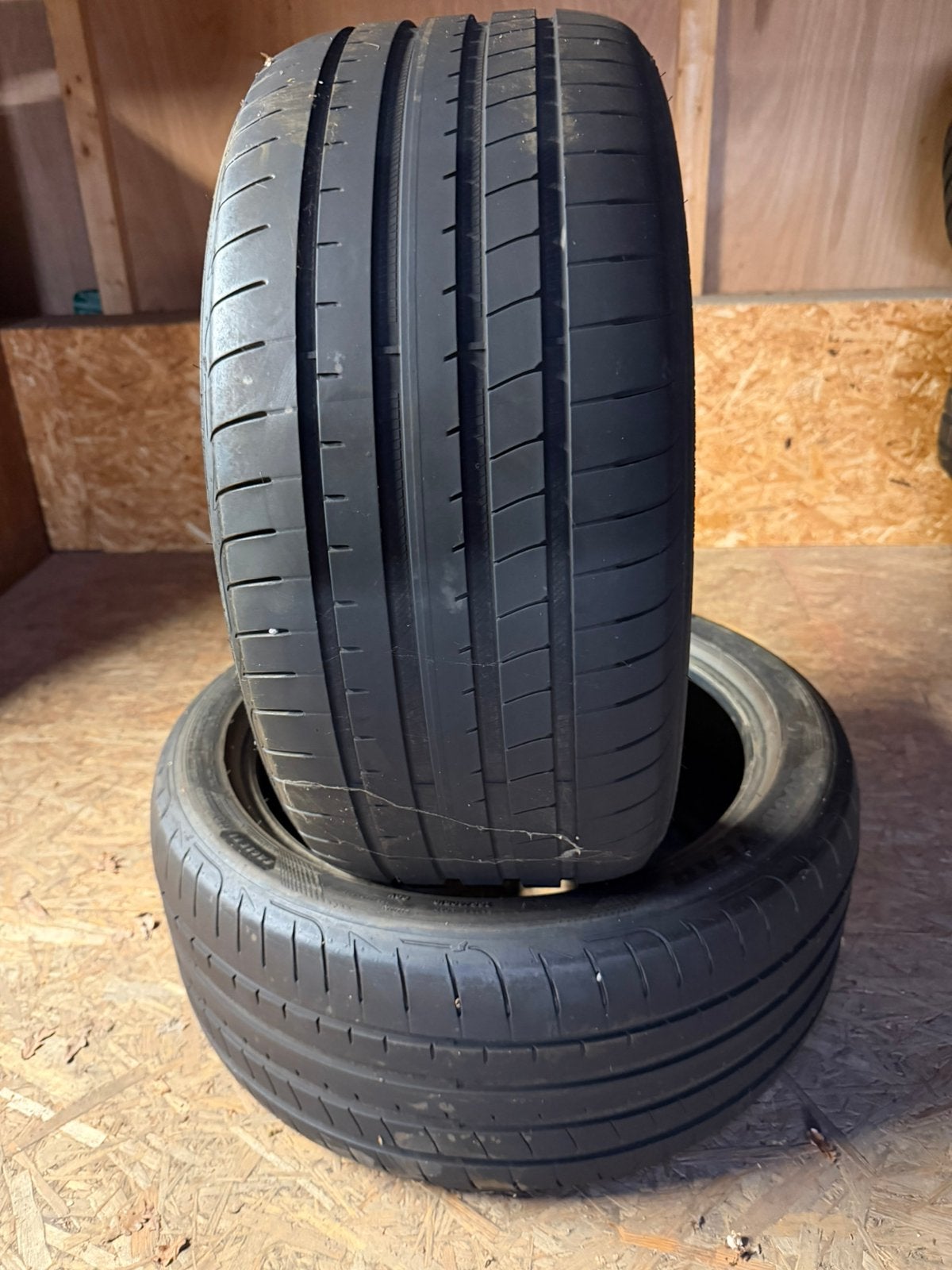 2x goodyear zomerbanden 255/40r18, 255 mm, Band(en), Zomerbanden, Ophalen
