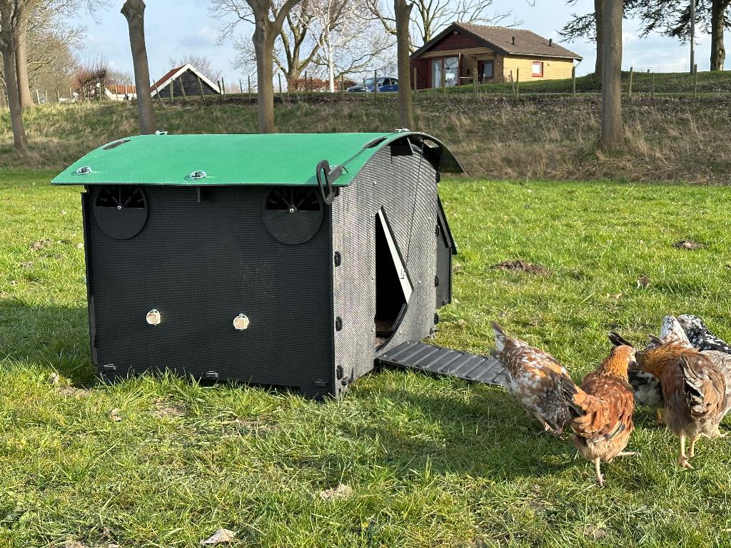 Kunststof Kippenhok – Nestera Large Grondmodel, Dieren en Toebehoren, Ophalen of Verzenden, Nieuw, Kippenhok of Kippenren