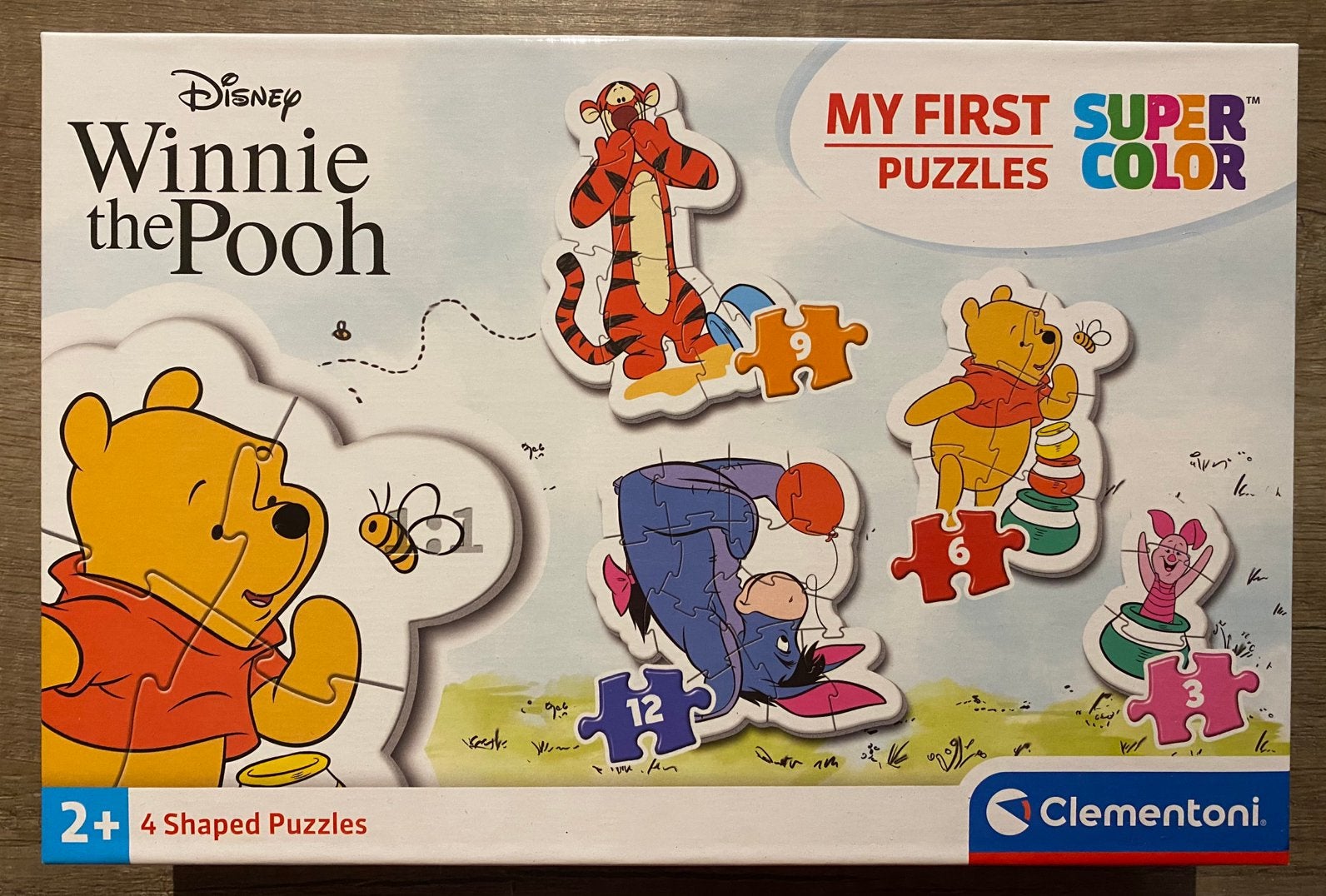 Clementoni puzzel winnie the pooh, Ophalen, Minder dan 500 stukjes, Zo goed als nieuw
