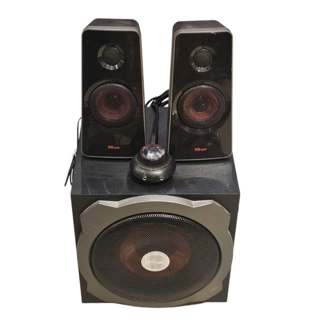 Trust GXT 38 Speaker Subwoofer Set, Trust, Gebruikt, Support@trust.com, Laan van Barcelona 600
3317 DD Dordrecht
Netherlands