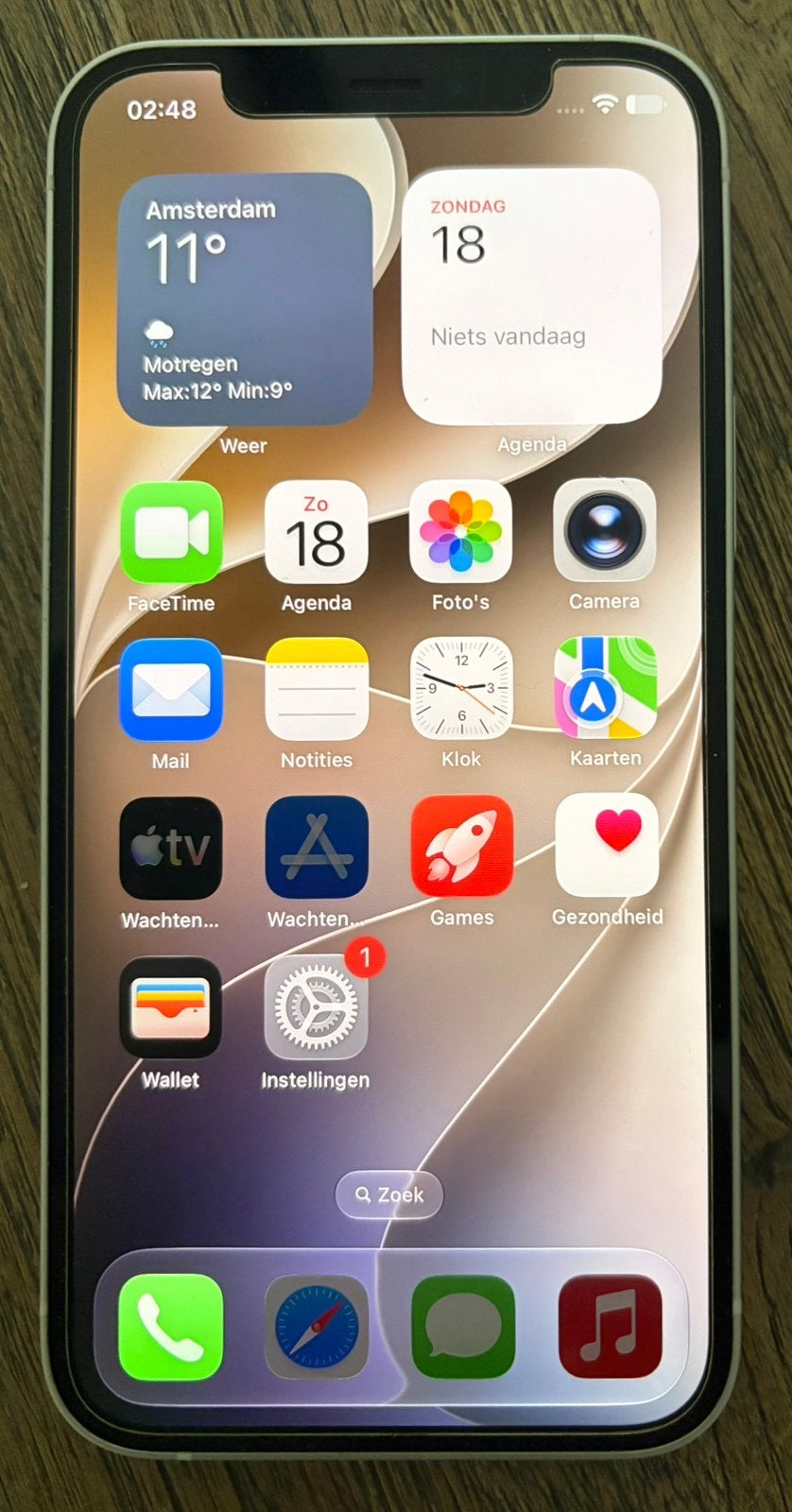 Iphone 12, Telecommunicatie, Ophalen, 80 %, Wit, Zo goed als nieuw