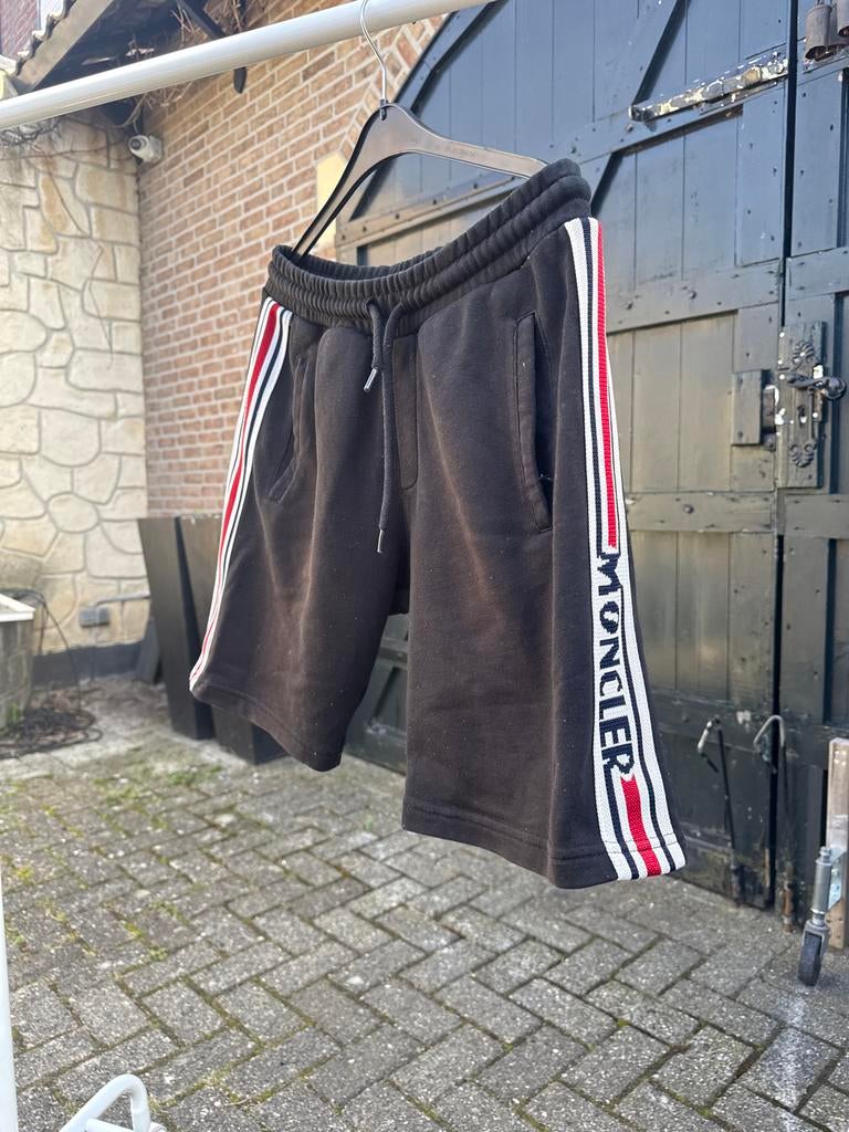 Moncler broek maat M, Ophalen of Verzenden, Gedragen, Maat 48/50 (M), Zwart