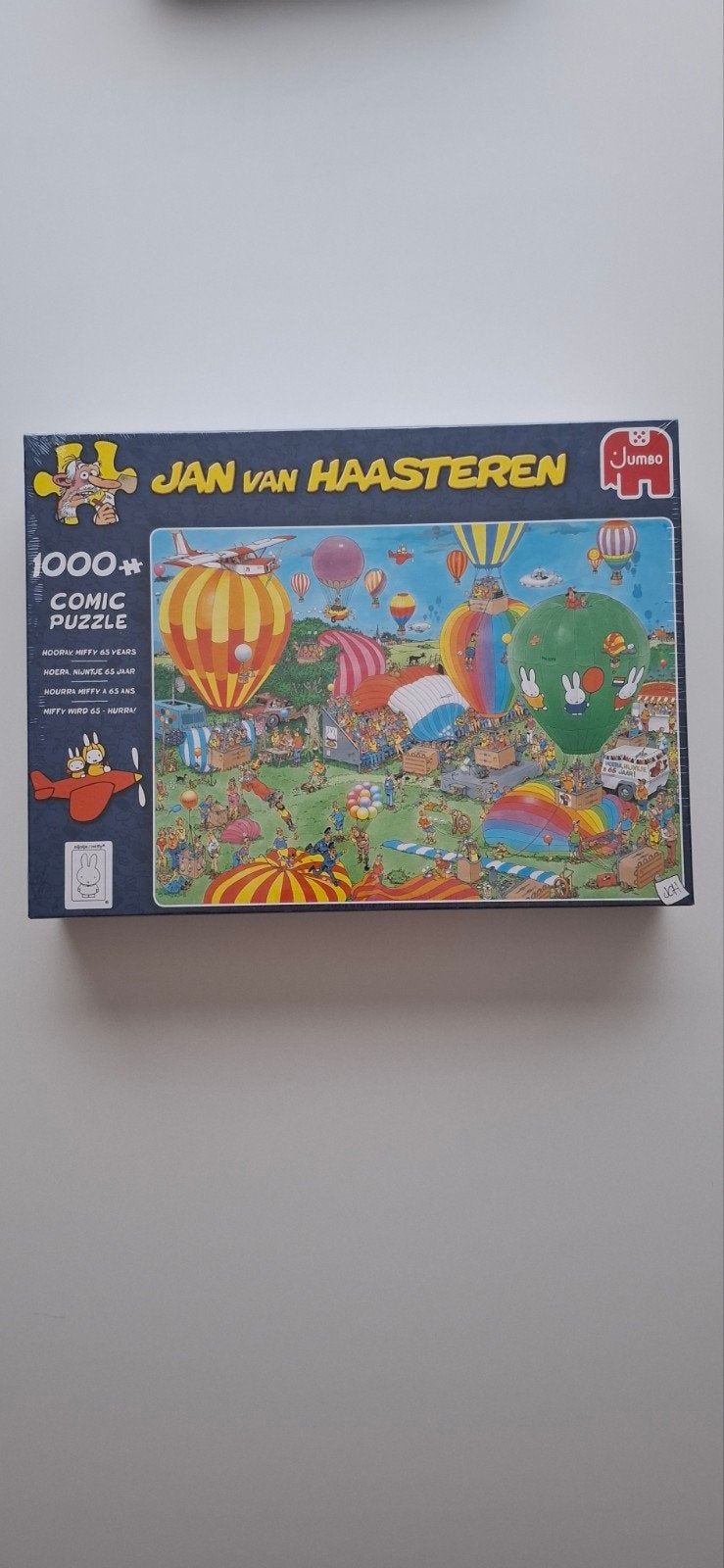 Jan van Haasteren Hoera Nijntje 65 Jaar 1000 stukjes nieuw, Ophalen