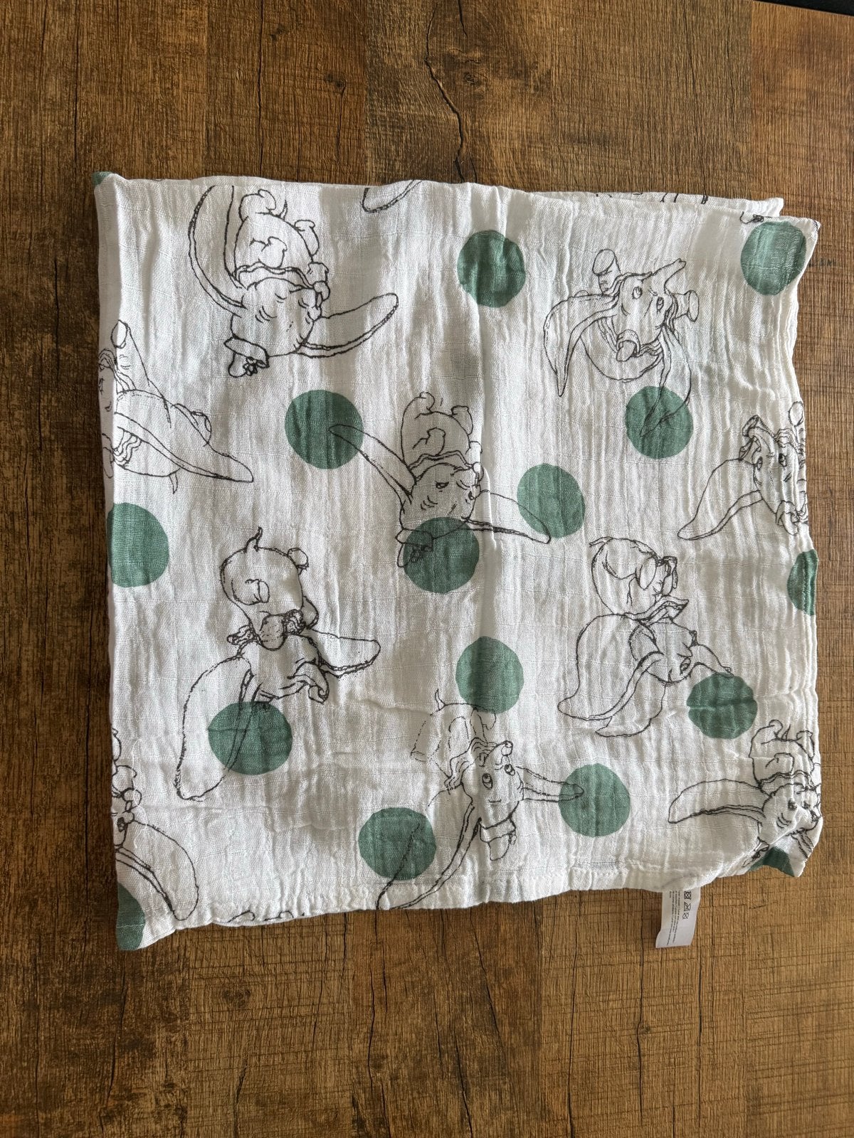 Disney Dumbo hydrofiele doek 100x100, Ophalen of Verzenden, Nieuw