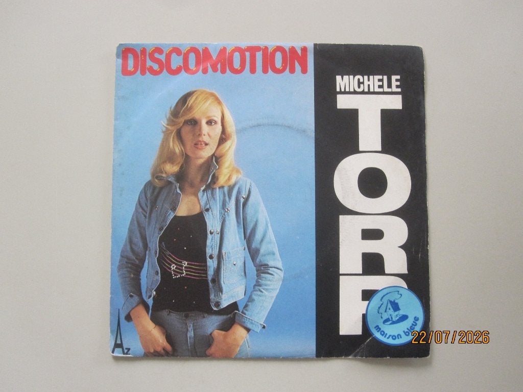 MICHELE TORR -  discomotion - vinyl 7", Gebruikt, 7 inch, Ophalen of Verzenden, Pop