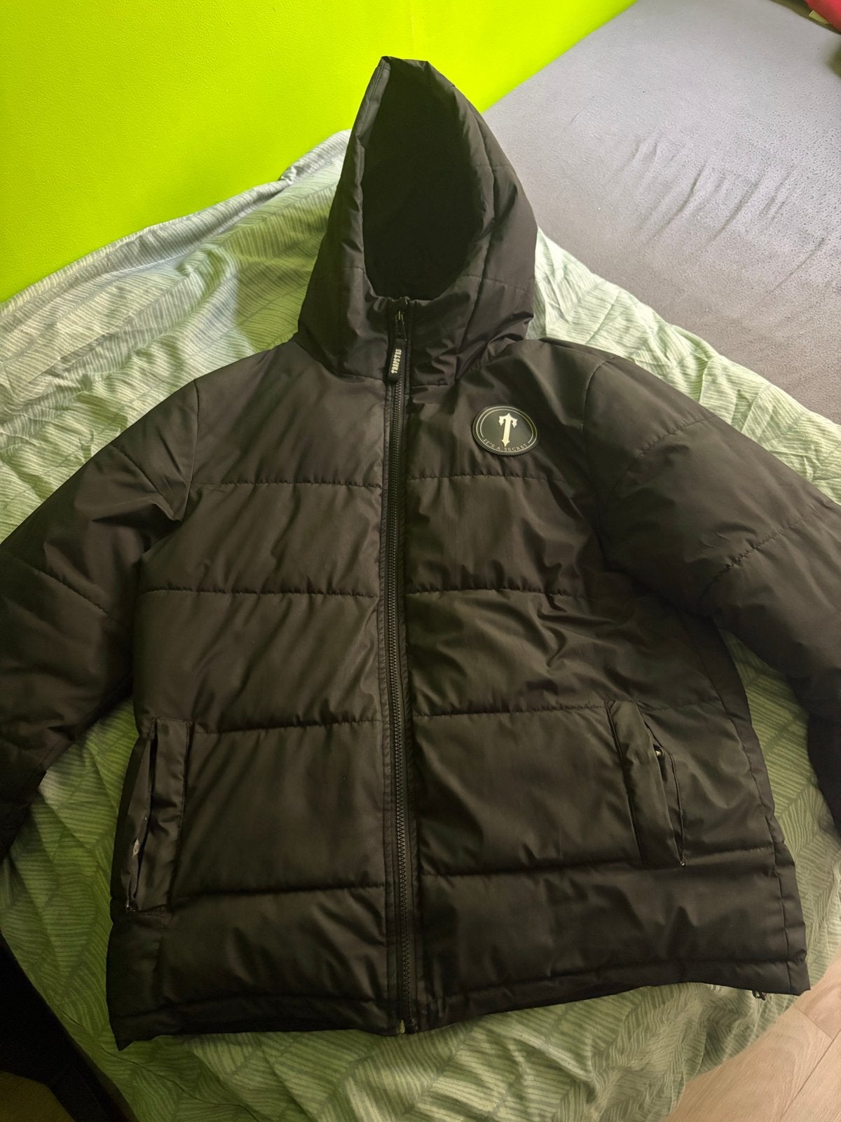Trapstar Puffer Jacket Zwart - Maat M, Kleding | Heren, Ophalen of Verzenden, Gedragen, Maat 48/50 (M), Zwart