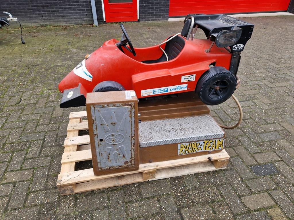 Kiddy ride, Kiddyride Ferrari F1 auto, Hobby en Vrije tijd, Ophalen, Gebruikt