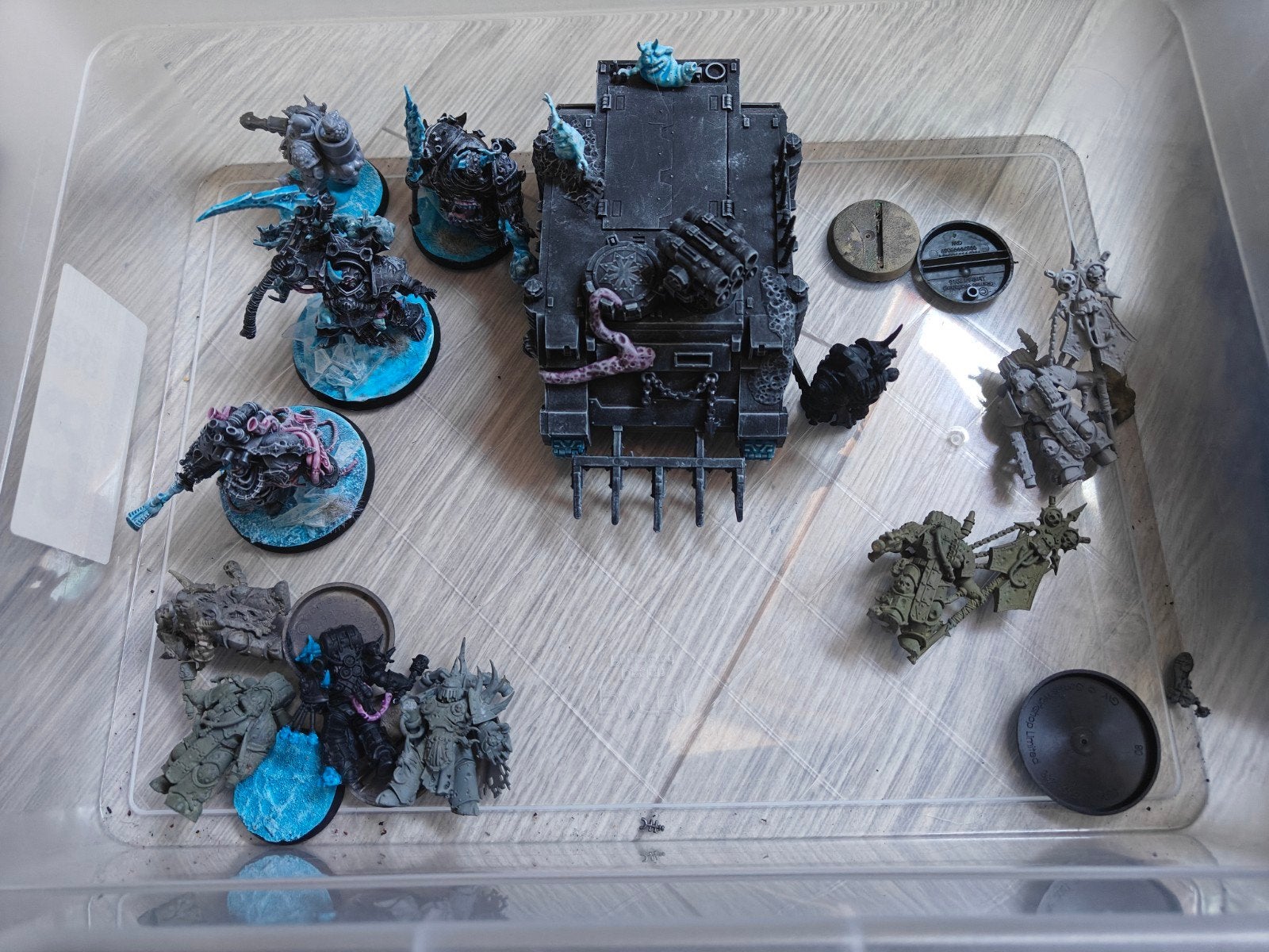 Death Guard modellen, Ophalen of Verzenden, Zo goed als nieuw, Warhammer 40000, Figuurtje(s)