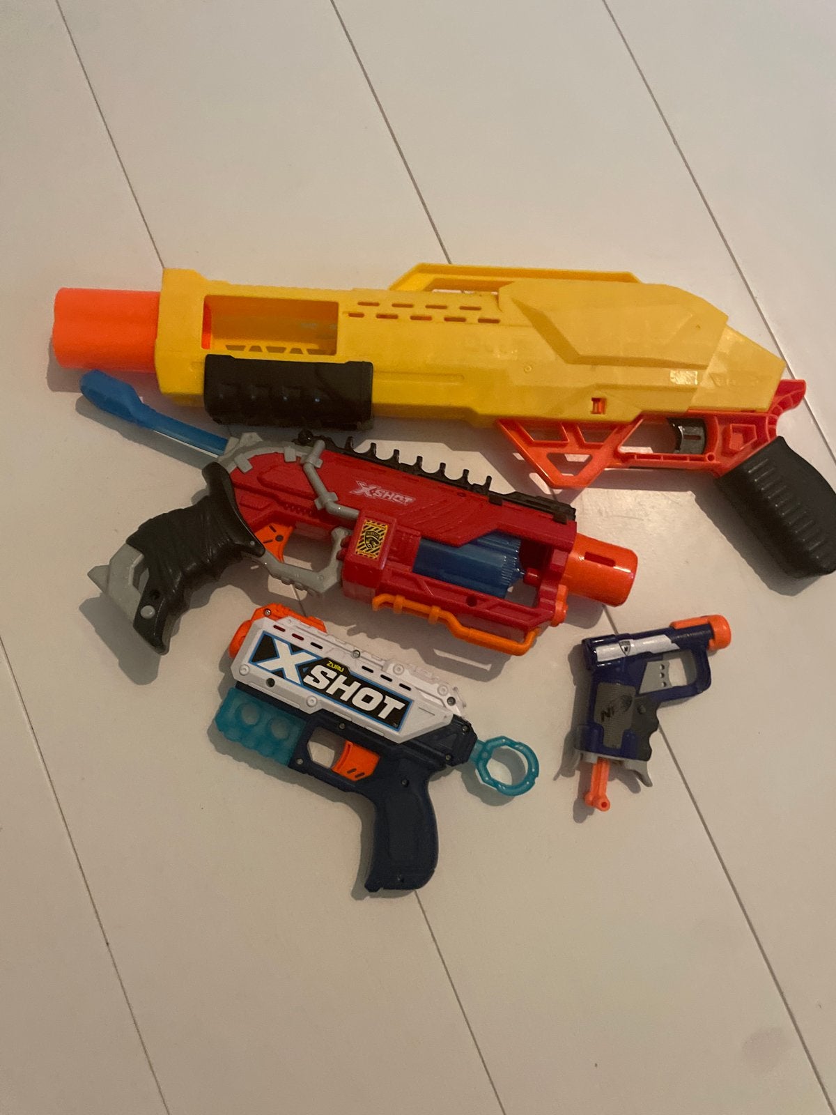4 Nerf Guns - Diverse modellen voor uren speelplezier, Ophalen of Verzenden, Gebruikt