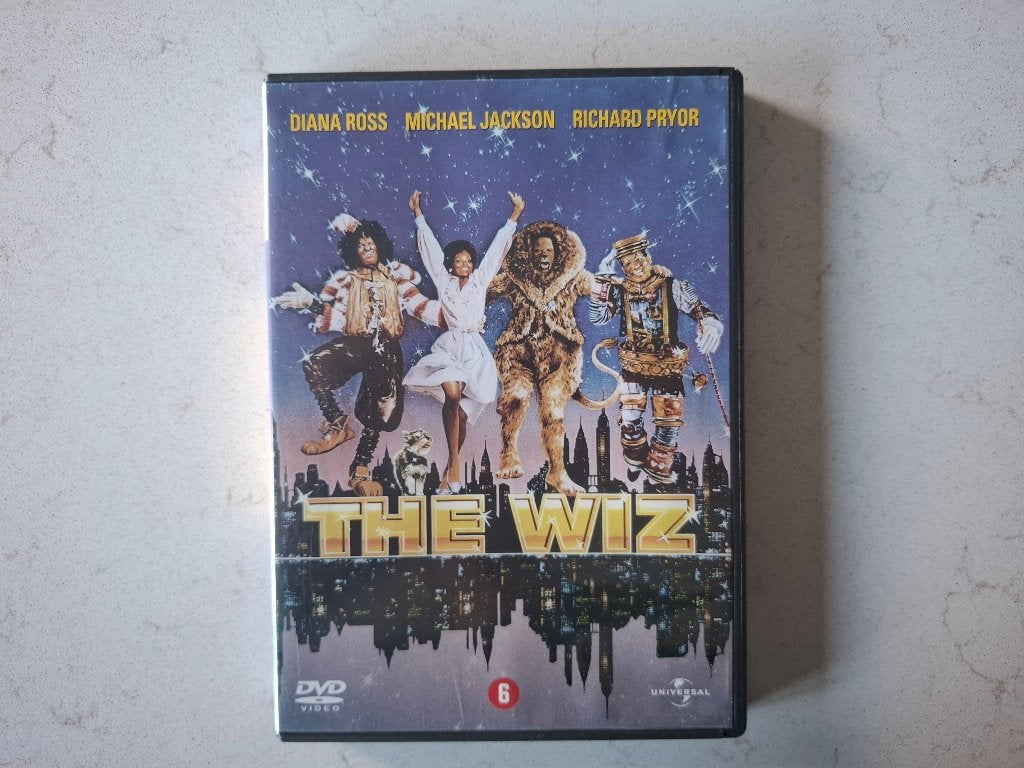 The Wiz DVD - Musical met Diana Ross & Michael Jackson, Cd's en Dvd's, 1960 tot 1980, Engels, Nederlands, Ophalen of Verzenden