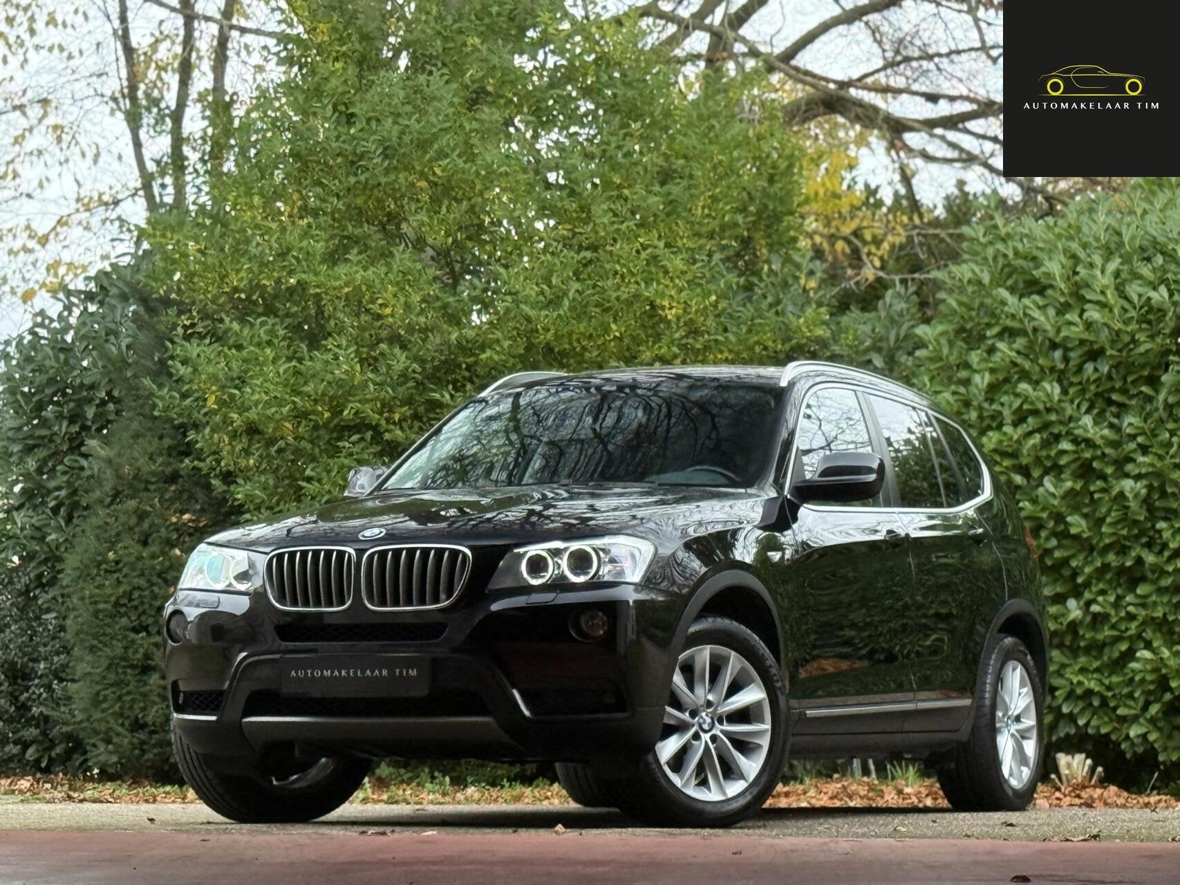 BMW X3 xDrive35i High Executive, Auto's, Automaat, 1780 kg, Gebruikt, Zwart