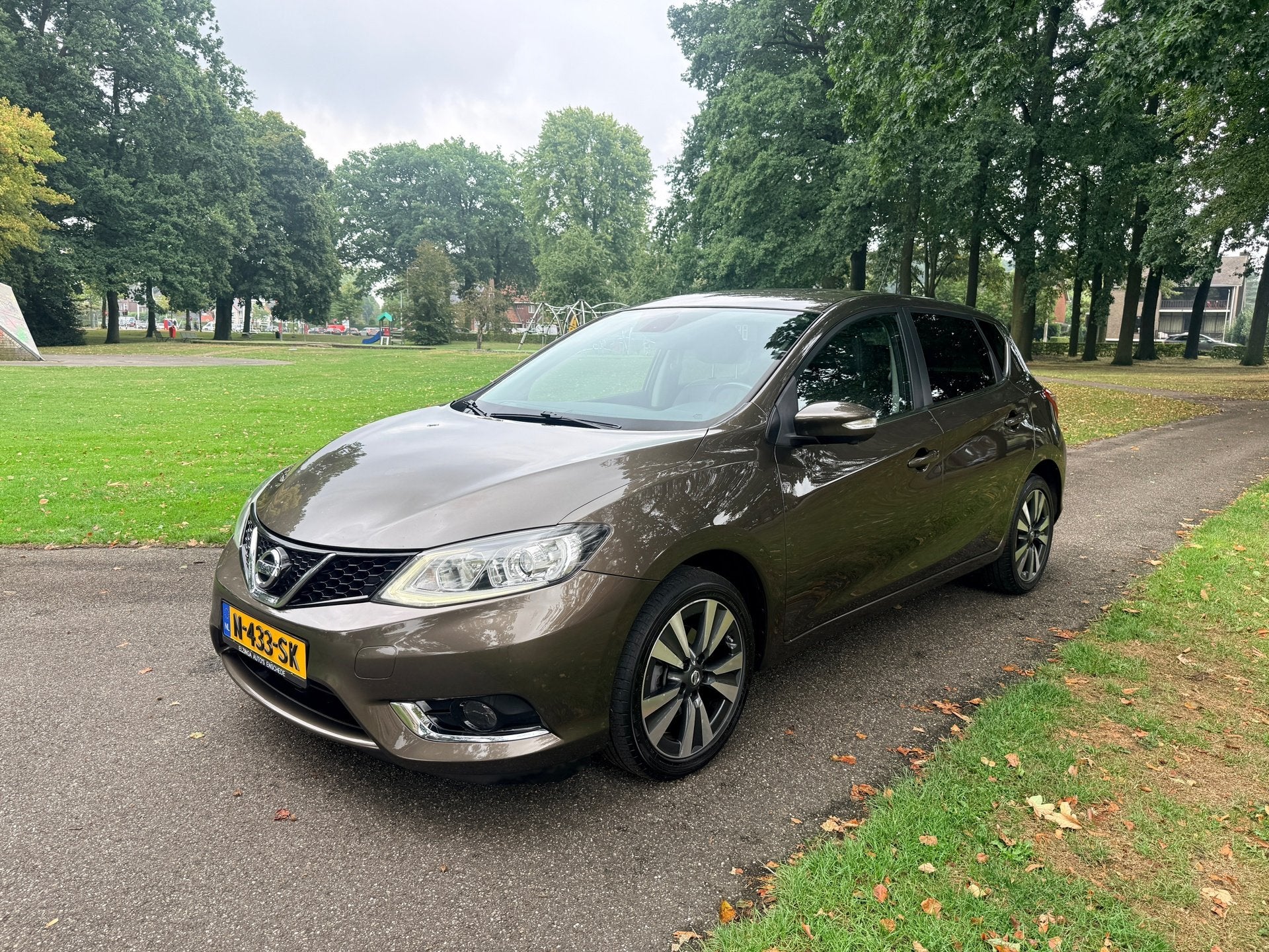 Nissan Pulsar 1.2 DIG-T Tekna Veel opties-Goed onderhouden, Auto's, Voorwielaandrijving, Euro 5, Gebruikt, Zwart