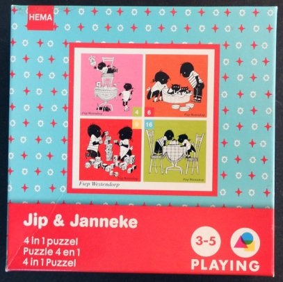 Jip & Janneke puzzle., Ophalen of Verzenden, Meer dan 50 stukjes, Gebruikt