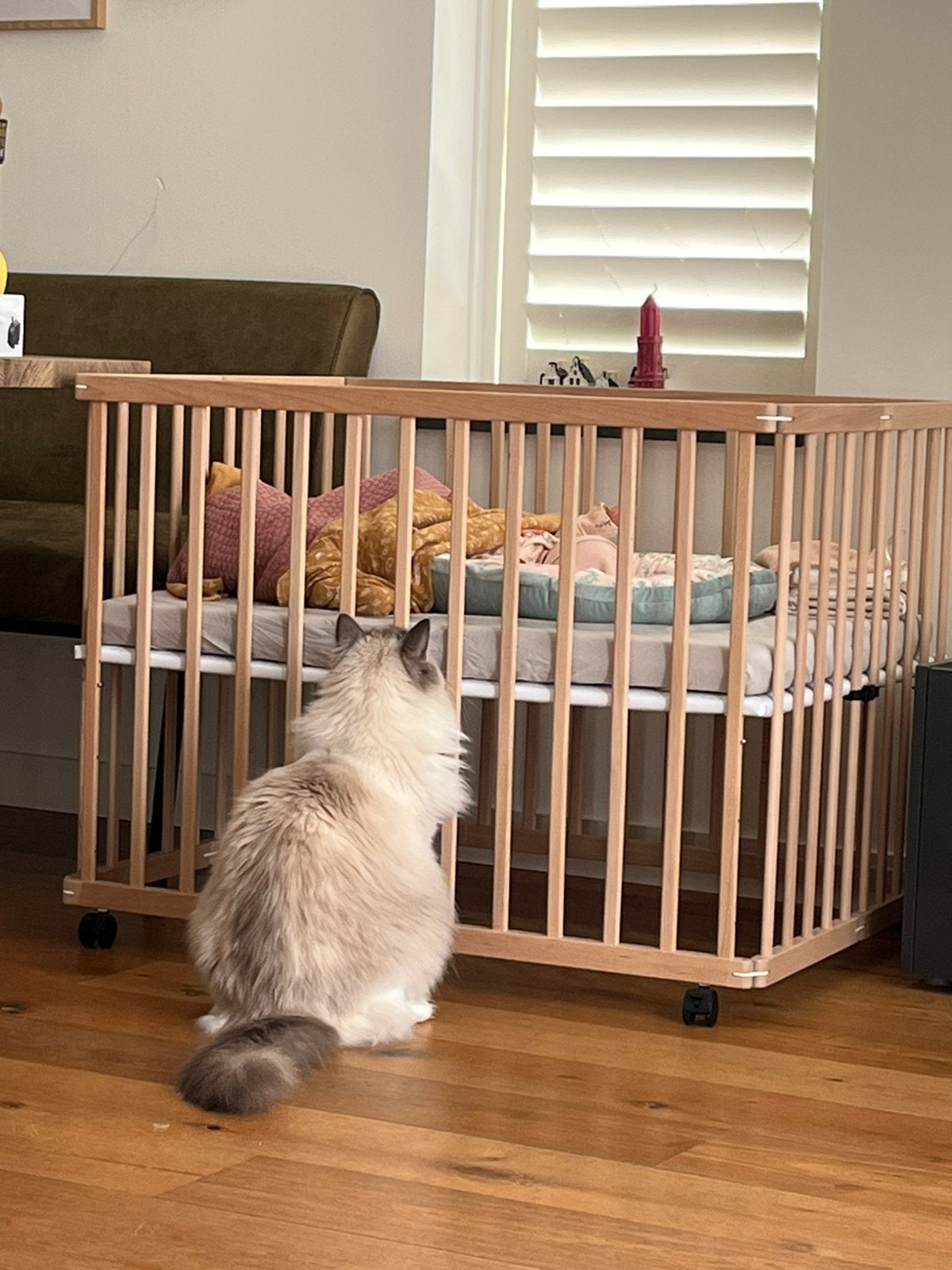 Baaloo Playpen + mattress, Ophalen, Zo goed als nieuw