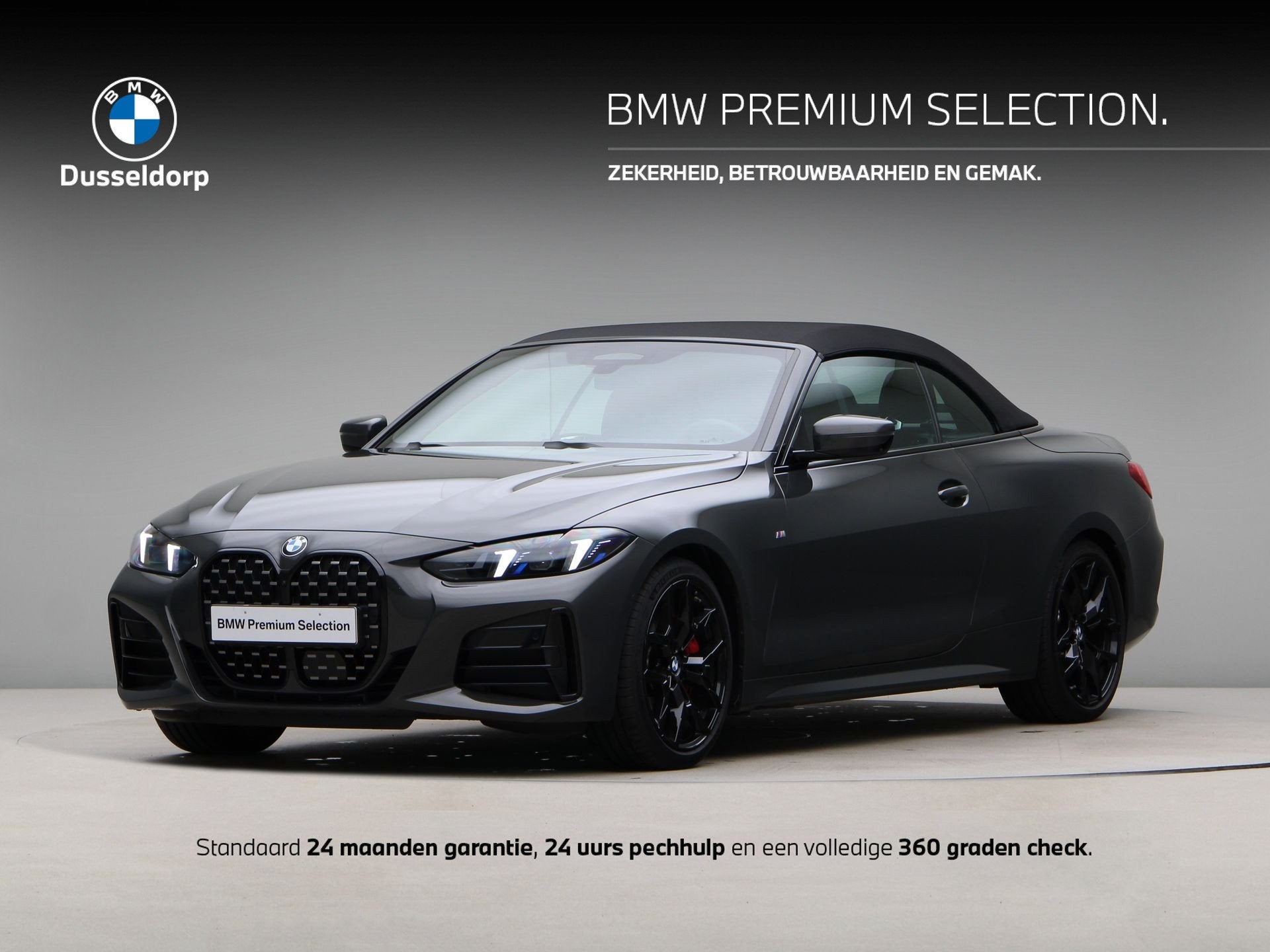 BMW 4 Serie 420i Cabriolet - M- Sport Pro - Trekhaak, Auto's, Automaat, Gebruikt, 4 stoelen, Bedrijf