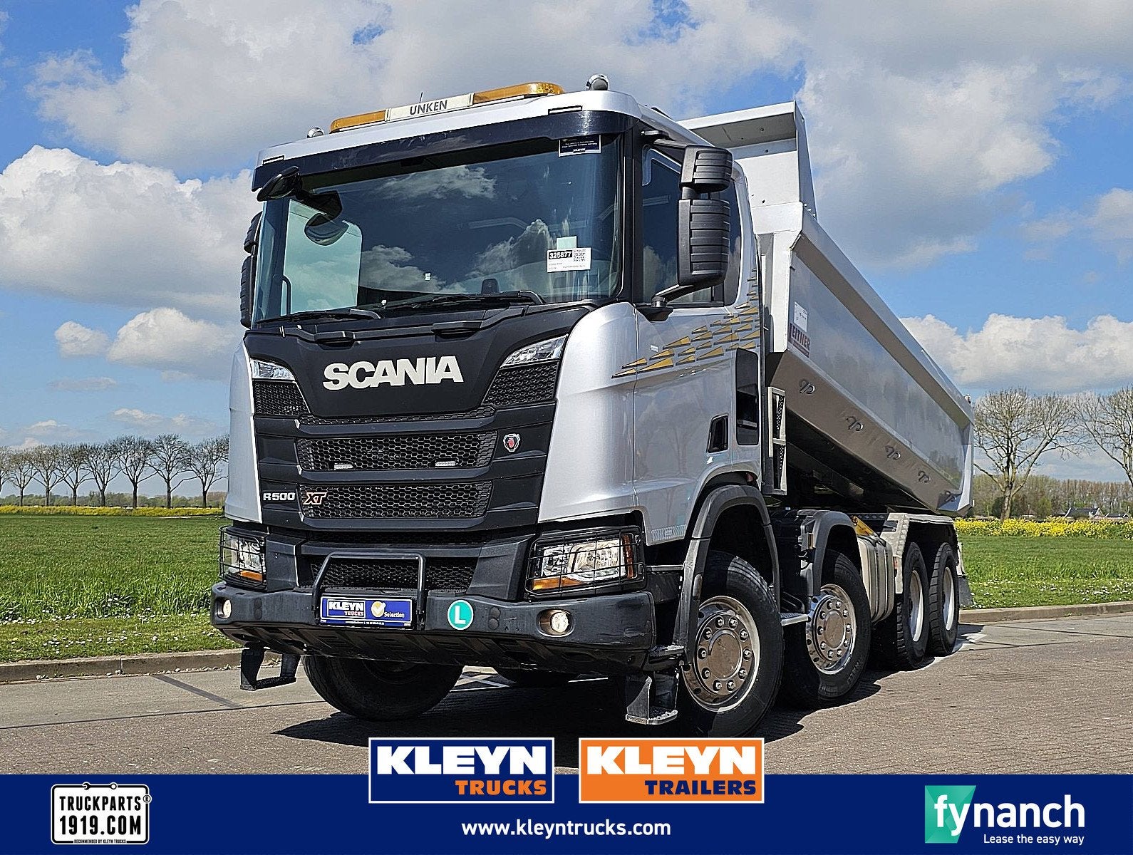 SCANIA R500 xt 8x4 full steel, Automaat, Euro 6, Scania, Stoelverwarming