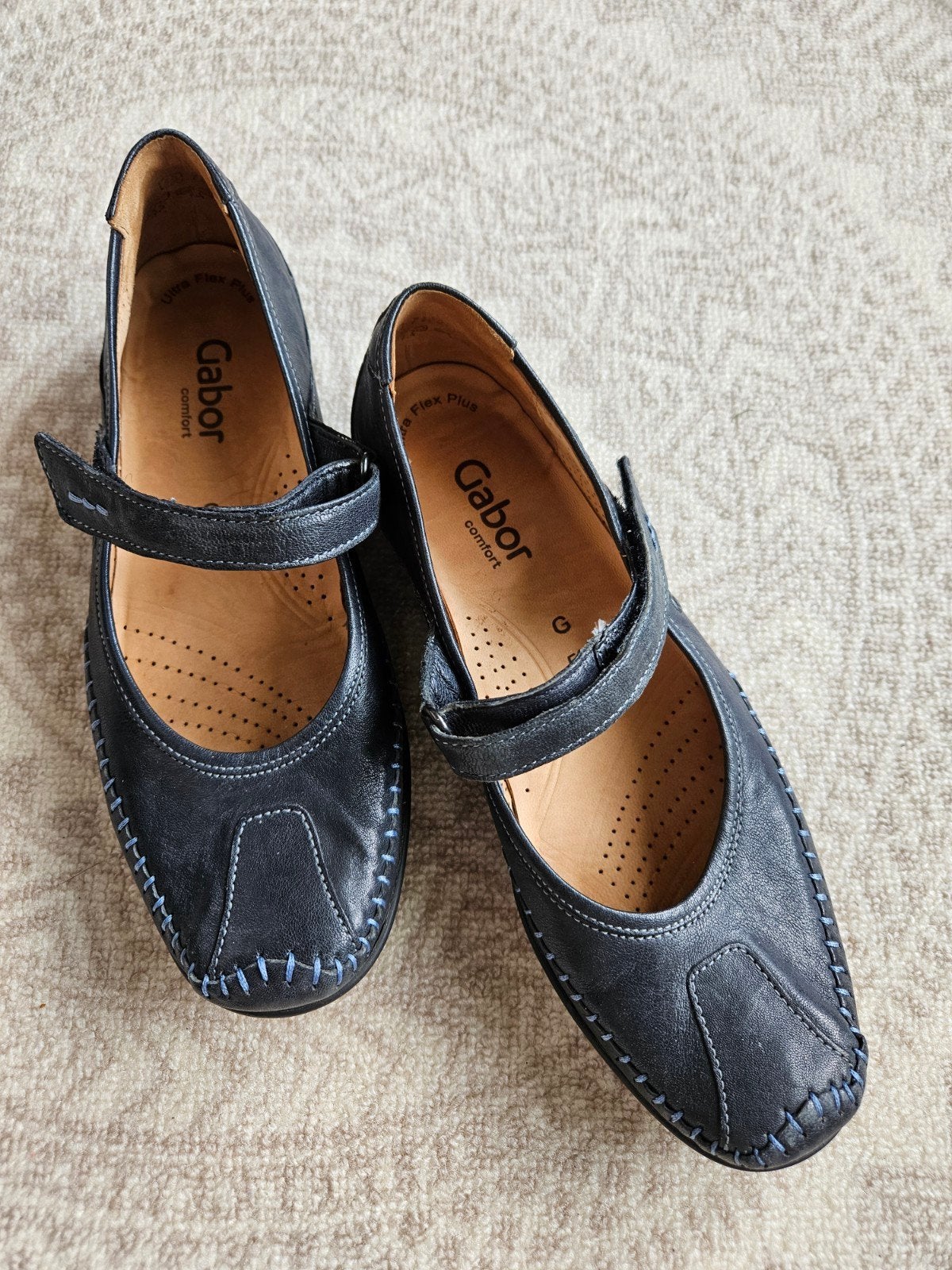Gabor, mt 5,5  comfort schoenen, Schoenen met lage hakken, Blauw, Gabor, Ophalen of Verzenden