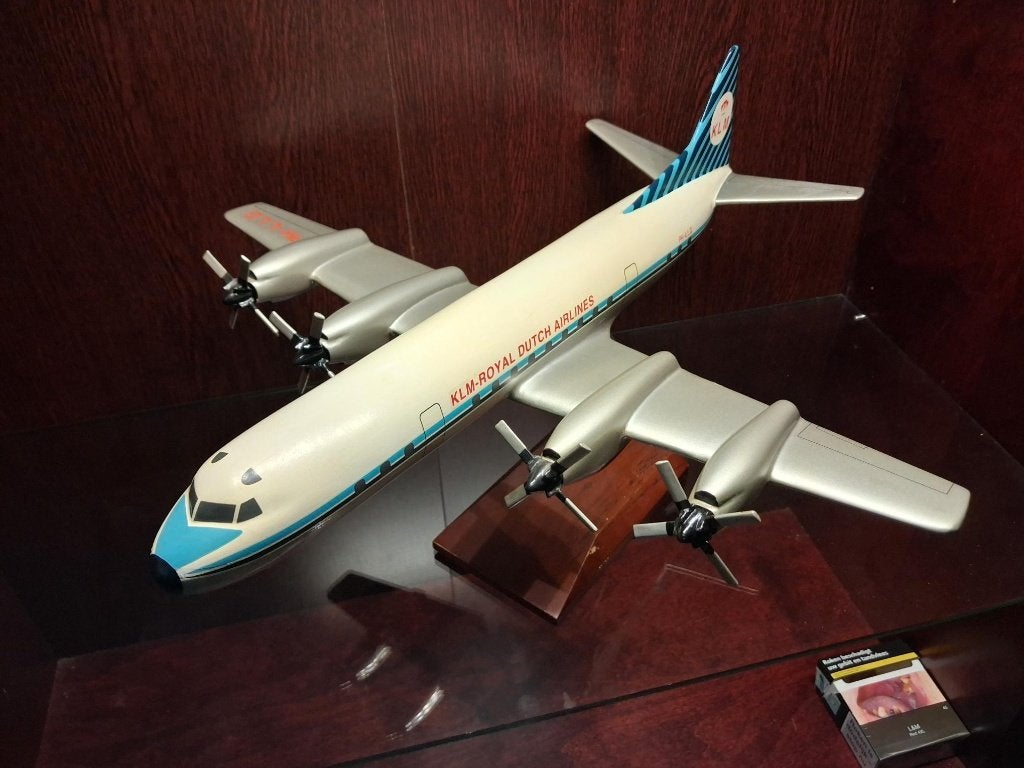 KLM Royal Dutch Airlines Vliegtuigmodel, Zo goed als nieuw, Groter dan 1:72, Vliegtuig, Ophalen