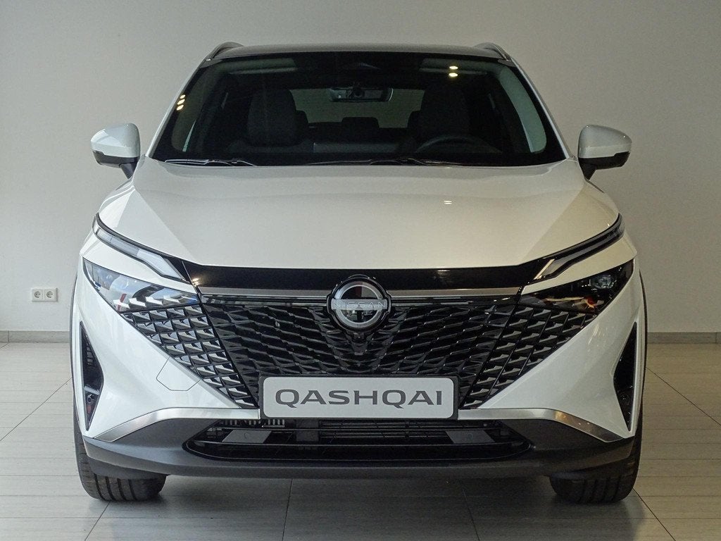 Nissan Qashqai 1.3 MHEV 158 Xtronic Automaat N-Connecta | Pa, Auto's, Nissan, Stof, 4 cilinders, Met garantie (alle), Wit