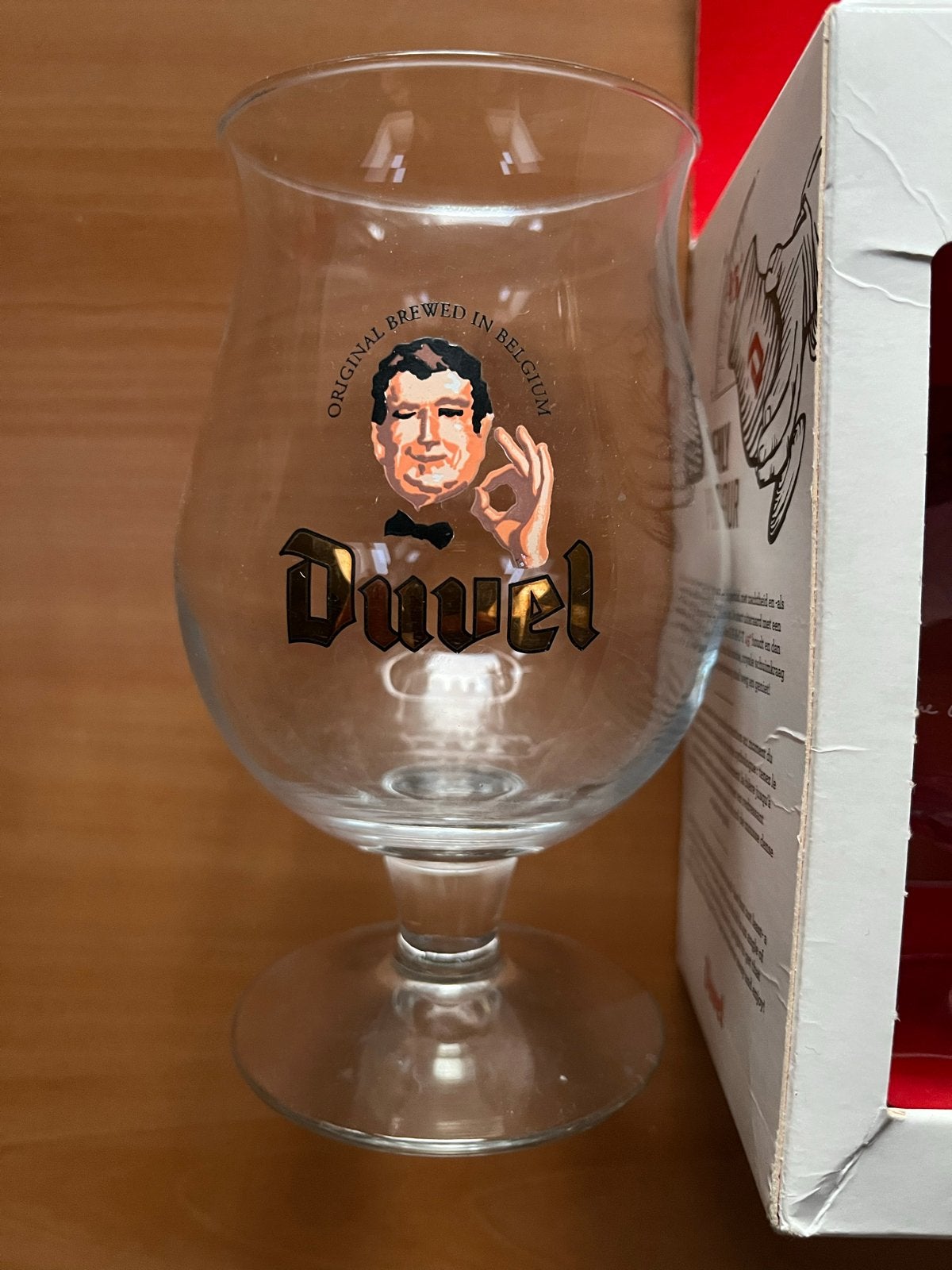 Limited Edition Duvel Glas - Origineel Gebrouwen in België, Ophalen of Verzenden, Zo goed als nieuw, Glas of Glazen, Duvel