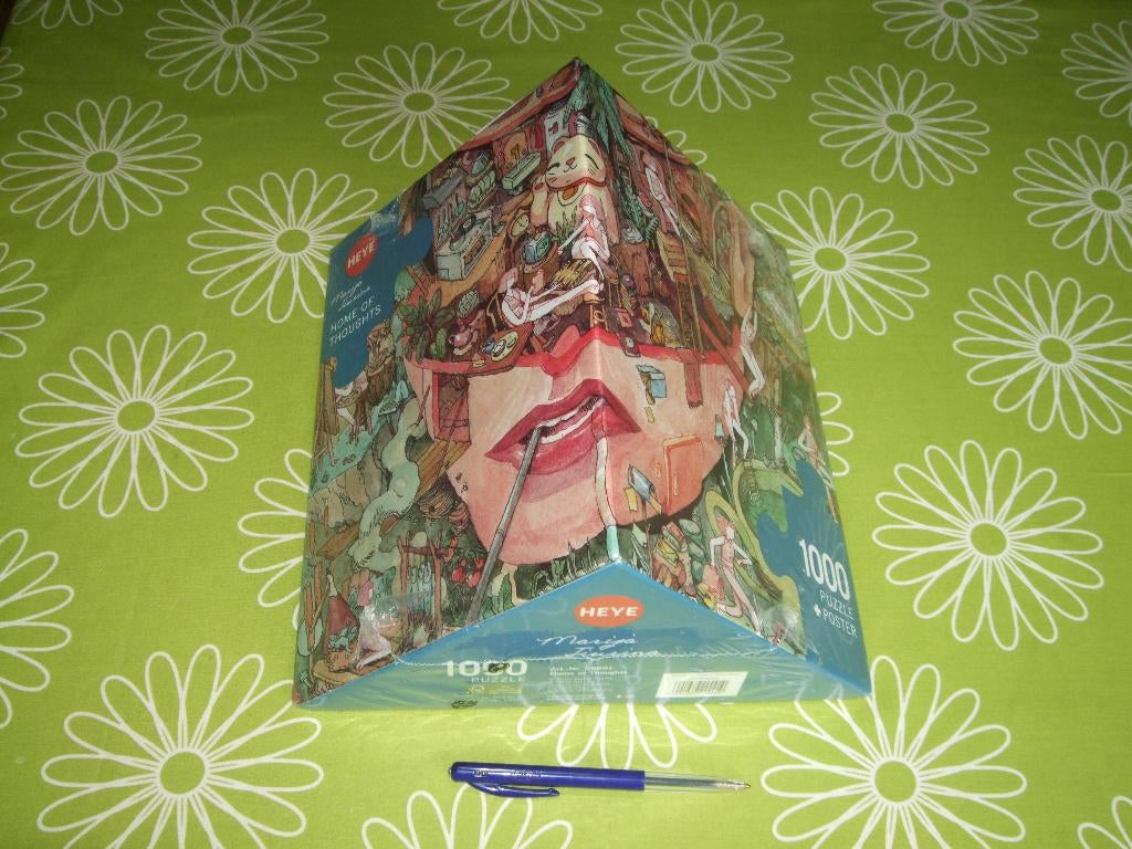 Nieuw in seal: Heye puzzel - Home of thoughts Marija Tiurina, Ophalen of Verzenden, 500 t/m 1500 stukjes, Nieuw, Legpuzzel