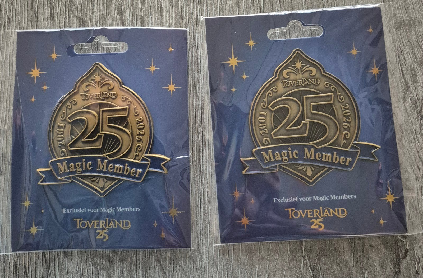 Toverland Magic member pin 25, Ophalen of Verzenden, Nieuw