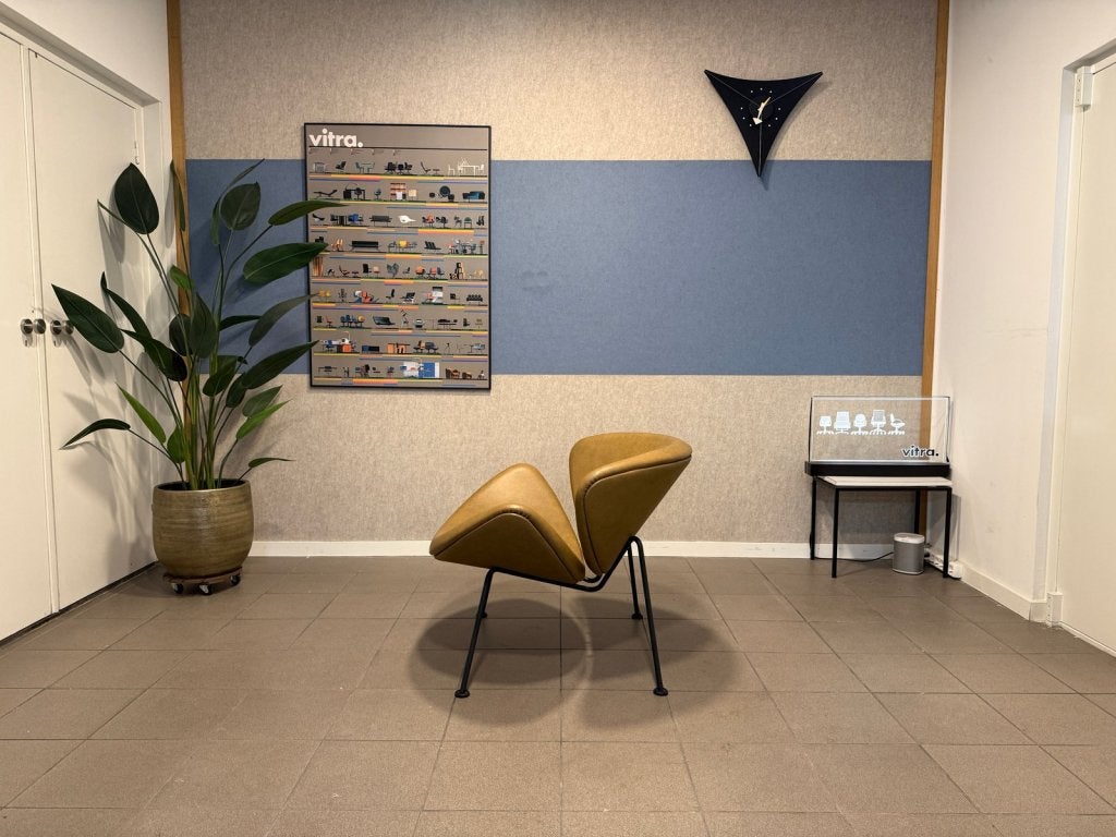 Artifort | Pierre Paulin | Slice (F437) | Leder | 1x, Huis en Inrichting, Niet ingevuld, Vitra Artifort Cassina Fritz Hansen Eames Gispen Pastoe Hay