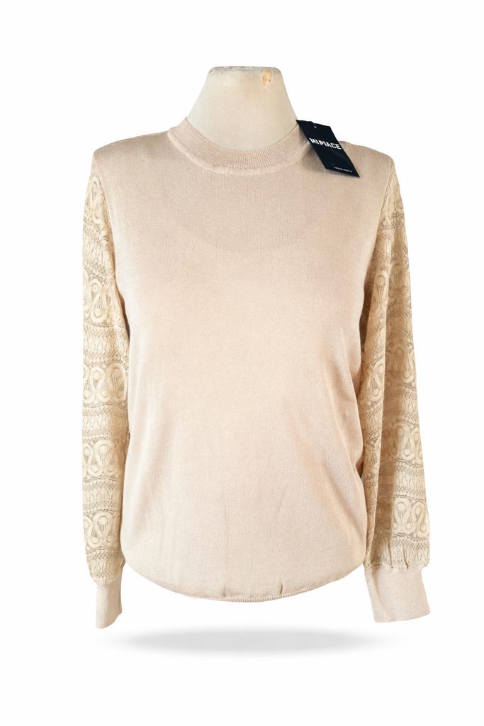 Mi Piace trui  maat: S of M kleur Sand  (geen travelstof), Ophalen of Verzenden, Nieuw, Maat 38/40 (M), Beige