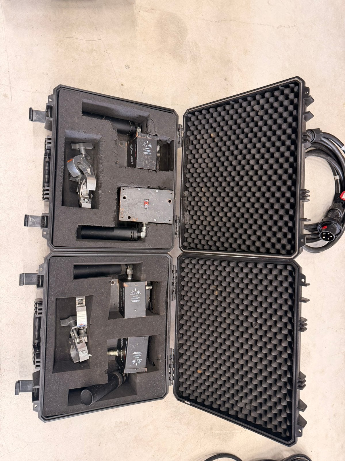 Set van 2 Magic FX CO2 Jet Quick Lock (in case), Ophalen of Verzenden, Gebruikt, Overige typen