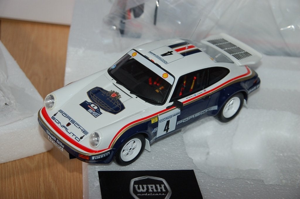 1:18 PORSCHE / VW RALLY SET 1984 Otto mobile OT331 WRH, Hobby en Vrije tijd, Verzenden, Zo goed als nieuw, Auto, OttOMobile