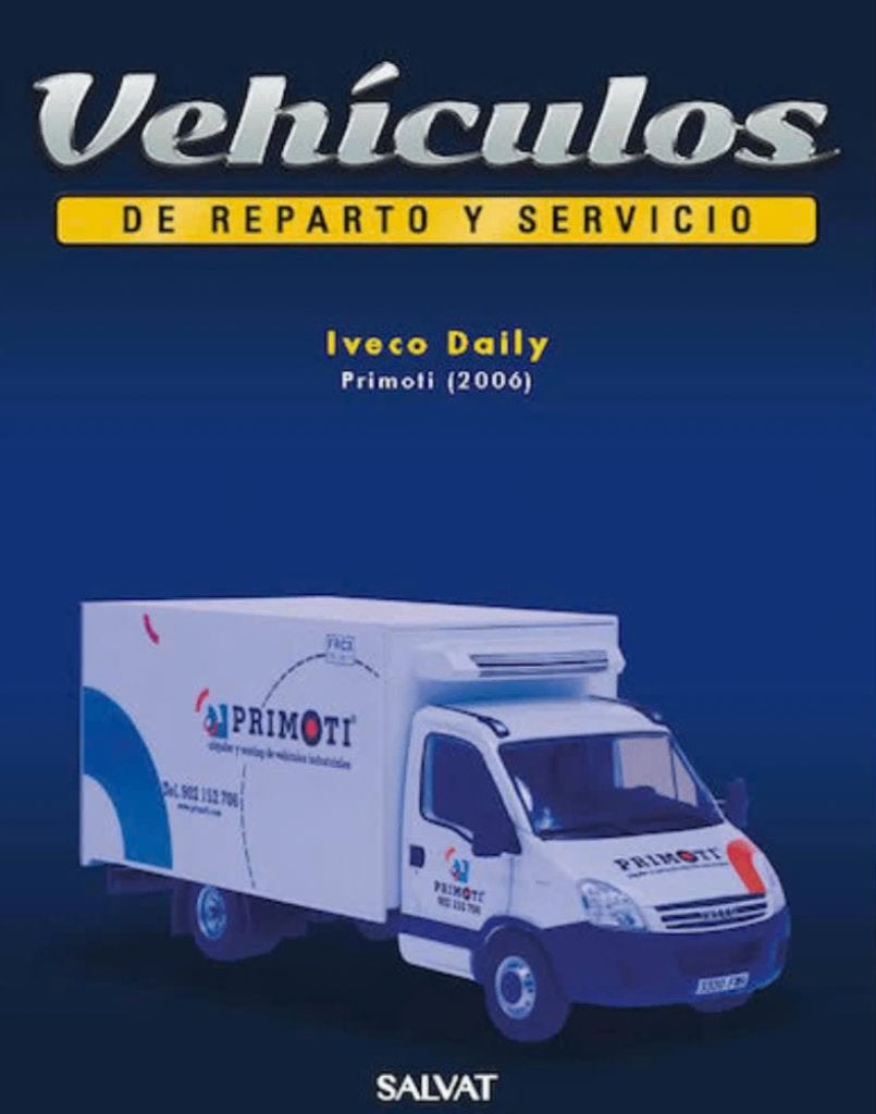 Iveco Daily KOELWAGEN PRIMOTI 1/43 reparto / servicio # 31, Hobby en Vrije tijd, Modelauto's | 1:43, Verzenden, Nieuw, Bus of Vrachtwagen