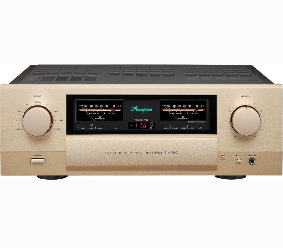 Gezocht : Accuphase E-380, Audio, Tv en Foto, Ophalen, Zo goed als nieuw, 120 watt of meer, Overige merken
