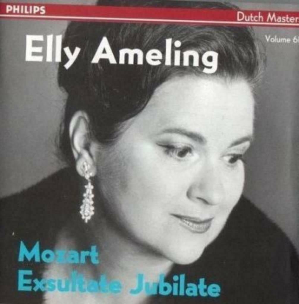 Elly Ameling - Mozart Exsultate Jubilate"", Ophalen of Verzenden, Classicisme, Zo goed als nieuw