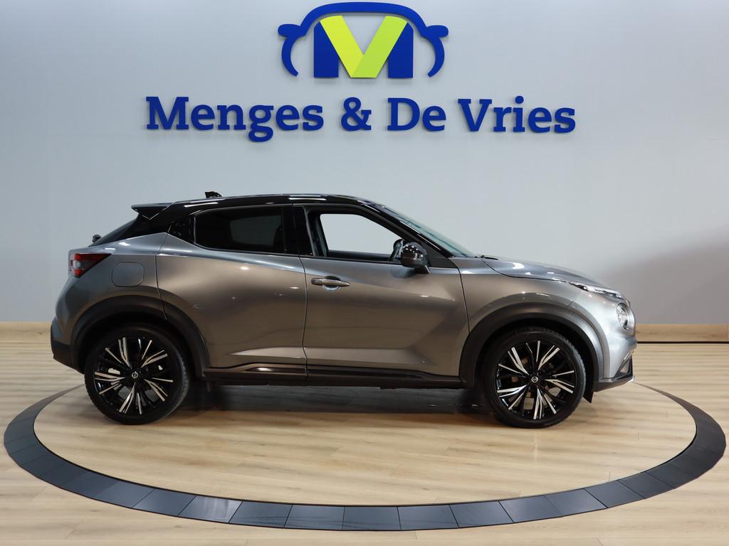 Nissan Juke 1.0 DIG-T N-Design Airco ECC | Bose | Apple Carp, Auto's, Nissan, 12 maanden, Bedrijf, 3 cilinders, 638 kg