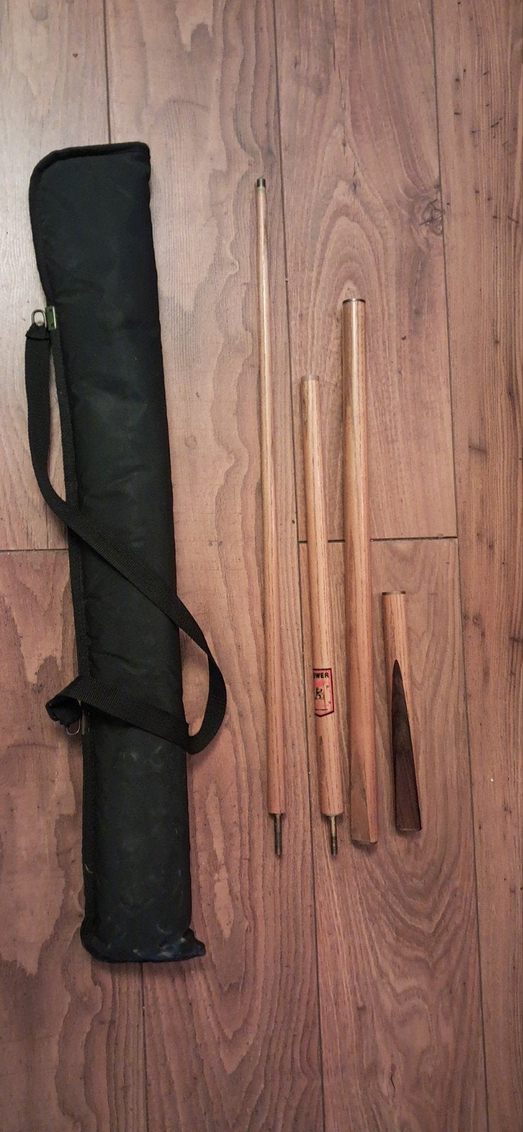 4 delige biljart cue Power Glide, Sport en Fitness, Biljarten en Poolen, Ophalen, Gebruikt, Snookertafel
