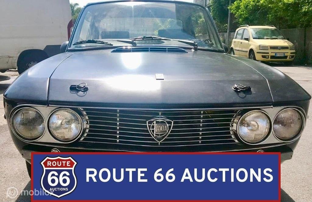 Lancia Fulvia Coupé 1.3 S | 1971 | Route 66 Auctions, Auto's, Overige carrosserieën, Zwart, Bedrijf, Handgeschakeld