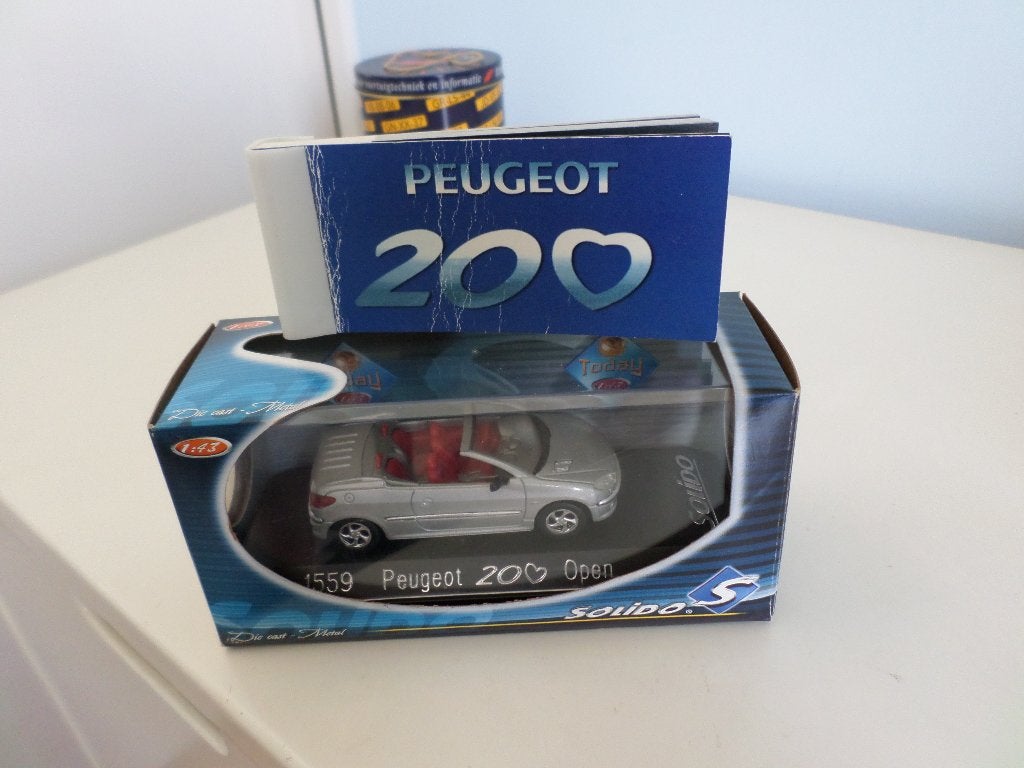 PEUGEOT 206 Harje van 2001, Verzenden, Nieuw, Auto, Solido