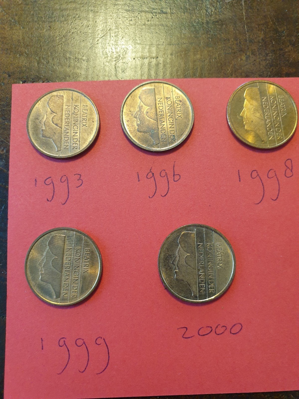 5 cent Beatrix diverse jaren, Postzegels en Munten, Munten | Nederland, Ophalen of Verzenden, Koningin Juliana, 1 cent