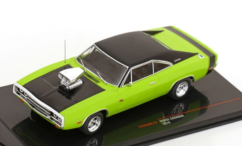 Dodge Charger 1970, 1/43, IXO, Overige merken, Auto, ., IXO