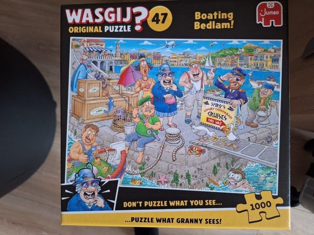 Wasgij puzzels 1000 stukjes, Ophalen of Verzenden, 500 t/m 1500 stukjes, Zo goed als nieuw, Legpuzzel